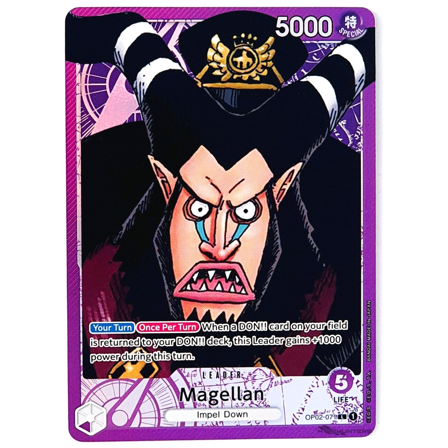 Magellan (Alternate Art) OP02-071 L (Foil)- One Piece Card Game TCG Paramount War