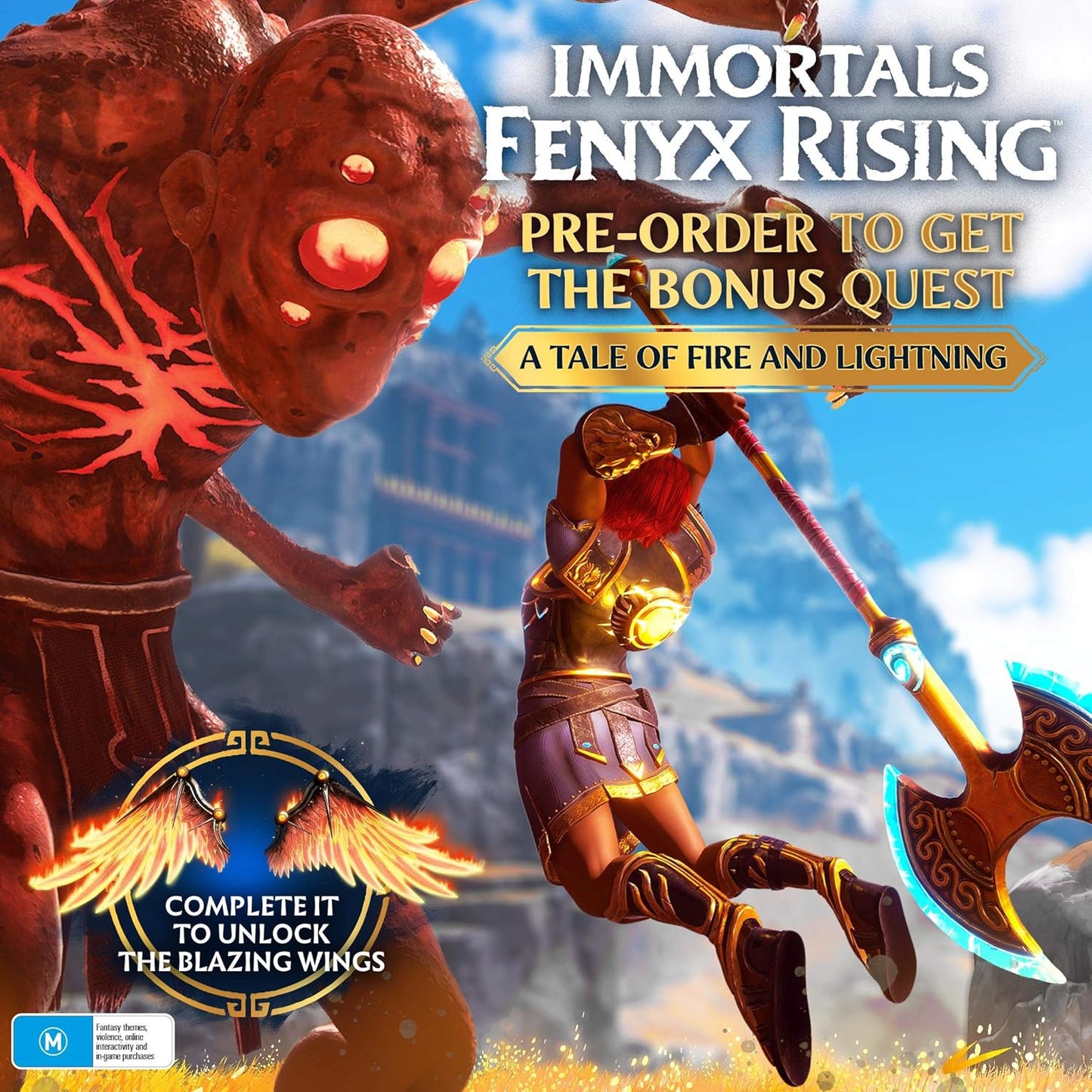 Immortals Fenyx Rising PlayStation 5 PS5 Brand New