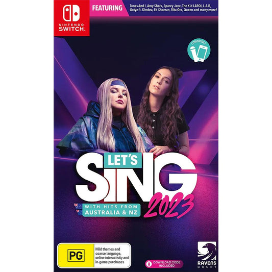 Lets Sing 2023 Nintendo Switch Brand New