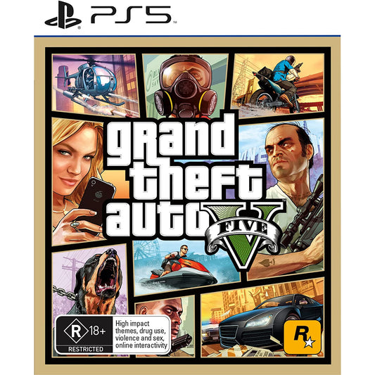 Grand Theft Auto 5 GTA V PlayStation 5 PS5 Brand New